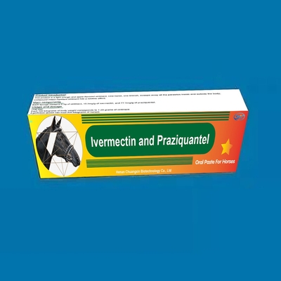 Drugs en Praziquantel van Ivermectin van de paard de Mondelinge Zalf Veterinaire Antiparasitic