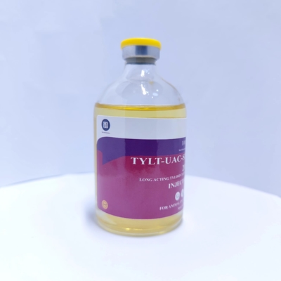 Injecteerbare geneesmiddelen voor diergeneeskundig gebruik Tylosine Injectie 20% Gebruikt om verschillende pathogenen te bestrijden