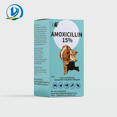Het Veeschapen van amoxiciline15% Veterinaire Antiparasitic Drugs 50ML 100ML