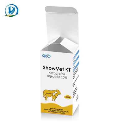 Vloeibare Ketoprofen-Injectie Veterinaire Injecteerbare Drugs 10% 100ml voor hondenvee