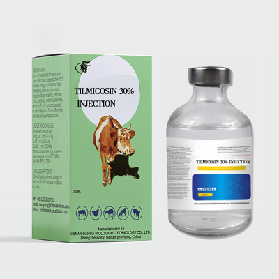 De veterinaire Injecteerbare van het Fosfaat Onderhuidse Tilmicosin van Tilmicosin van het Drugsvee Injectie 30% CAS108050-54-0