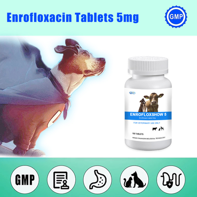 Geneeskunde van de de Tablet5mg Hap van de Enrofloxacin de Veterinaire Hap voor Huisdier