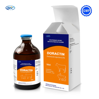Doramectin Veterinaire Injecteerbare Drugs hoogst Efficiënt voor Gastro-intestinale Draadwormen
