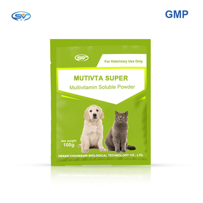 Het veterinaire Multivitamin-Oplosbare Poeder van Vitamine Minerale Multivitamin voor Huisdier en Gevogelte