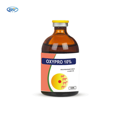 Veterinaire injecteerbare geneesmiddelen Oxytetracycline HCl 100 mg voor rundvee-schapenhonden