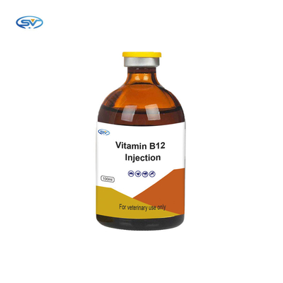 GMP Veterinary Injectable Drugs Vitamine B12-injectiesupplement voor veepaarden