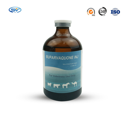GMP Veterinaire Injecteerbare Drugs Buparvaquone 50mg/Ml voor van de Schapengeiten van Veekalveren de Hondenkatten