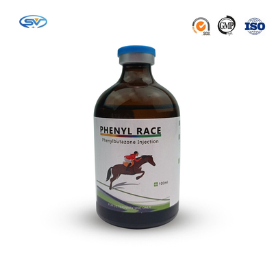 100ml veterinaire Injecteerbare Drugs 18% Phenylbutazone Injecteerbaar voor Paardengebruik