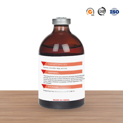 100 mg / ml veterinaire injecteerbare geneesmiddelen Xylazine zoutzuurinjectie voor paarden