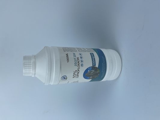 Gastro-intestinaal Ciprofloxacln 10% orale oplossing Geneeskunde Lichtgele vloeibare antibacteriële drug