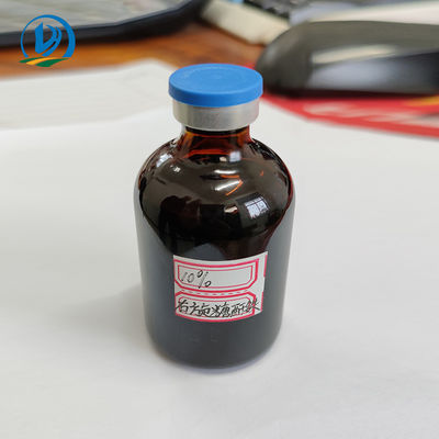 OEM Antianemic Veterinaire Injecteerbare het Anhydrideinjectie van de Drugs Donkere Bruine 10% Druivesuiker